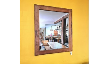 Espelho de Madeira 1.0 x 1.20  ES10
