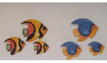 Peixinhos de Madeira para parede  ES15